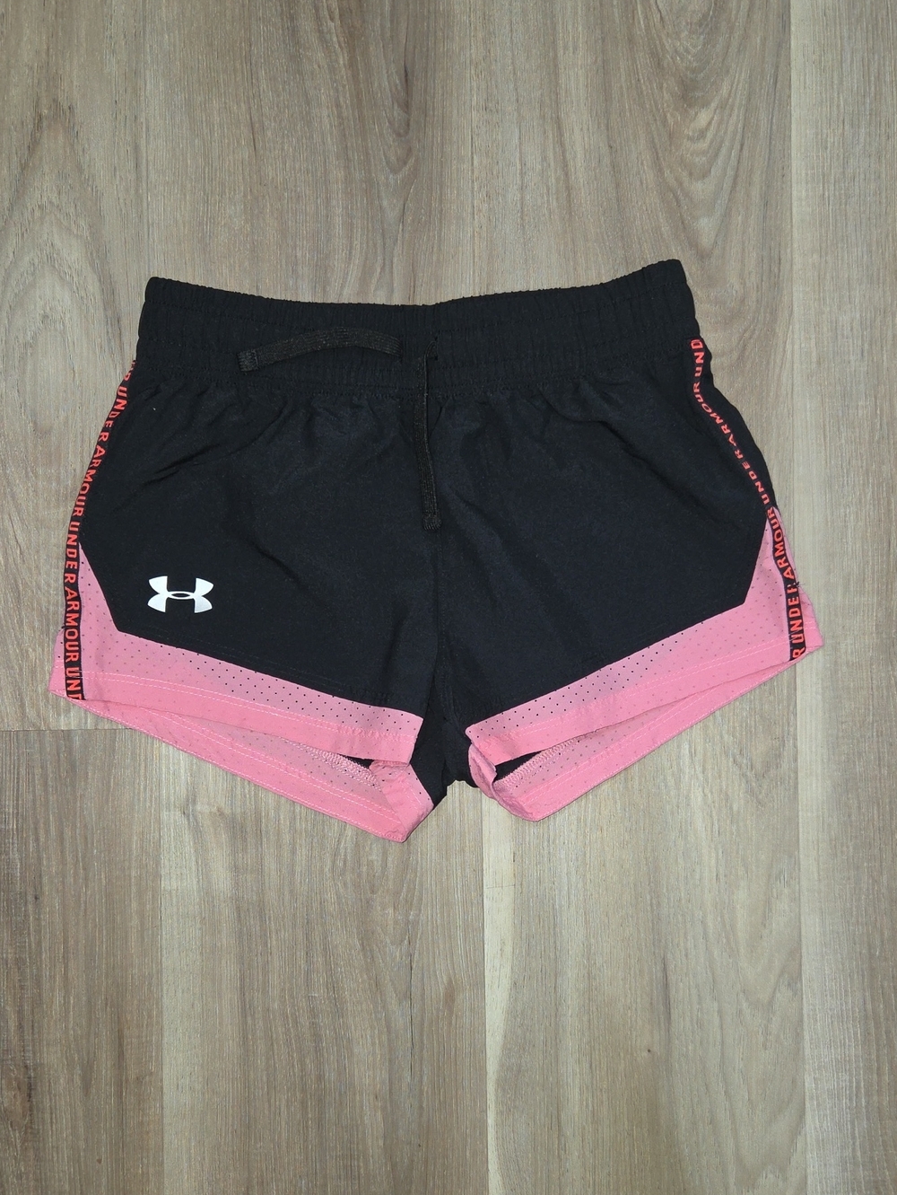 •Under Armour• Little Girls Athletic Shorts